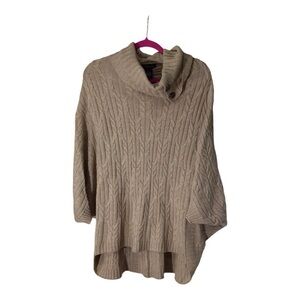 Design History Poncho Style Sweater EUC size XL